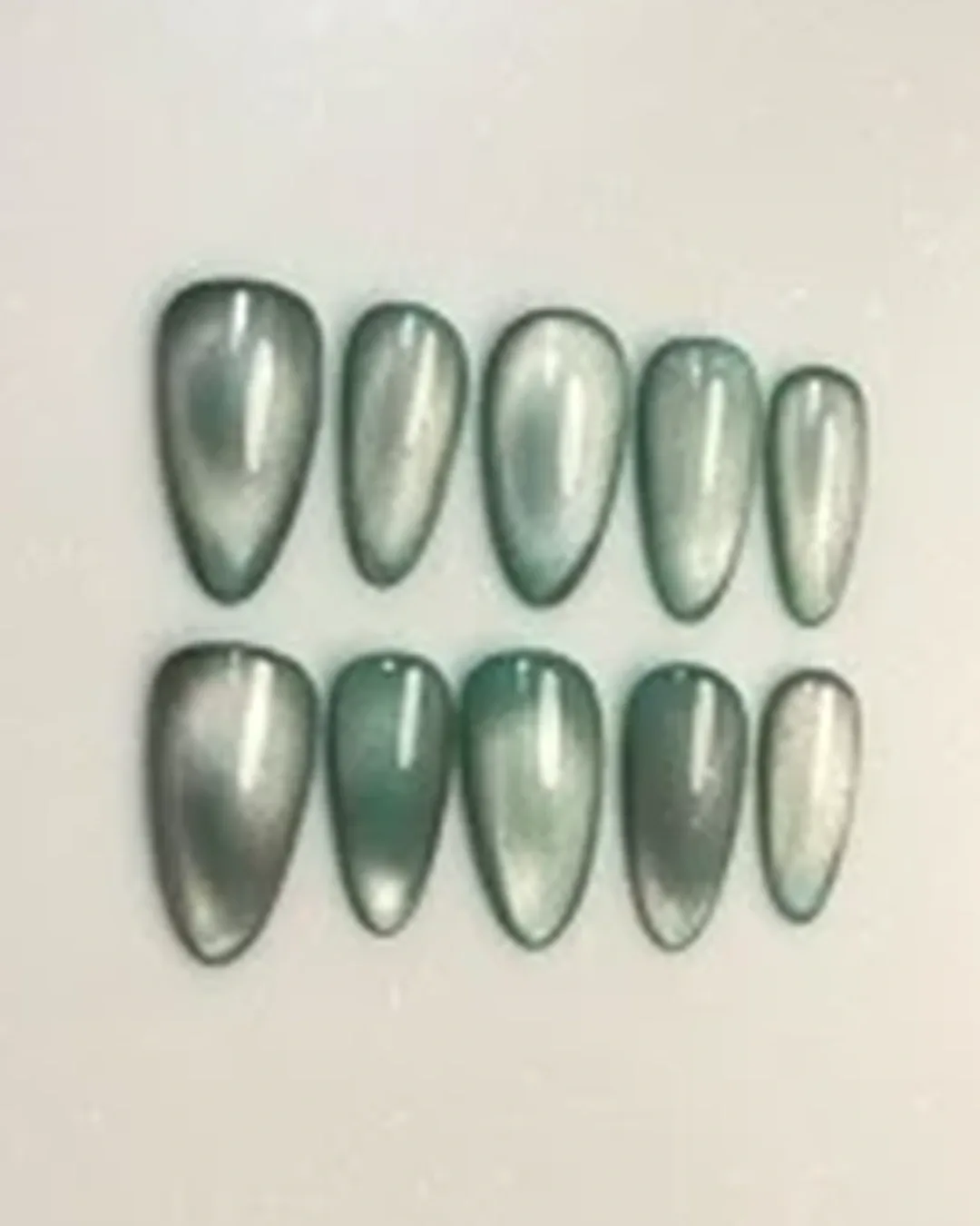 Sea glass studio flat lay