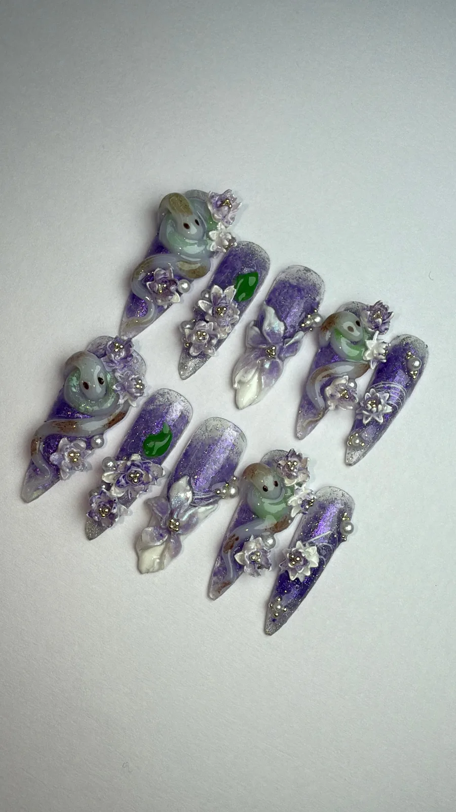 SERPENTS AND FLOWERS. View 6 of 6